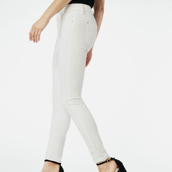 NWT White High Waisted Skinny Jeans - Picture 4 of 8